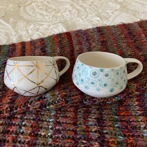 nwt set of two anthropologie mugs
